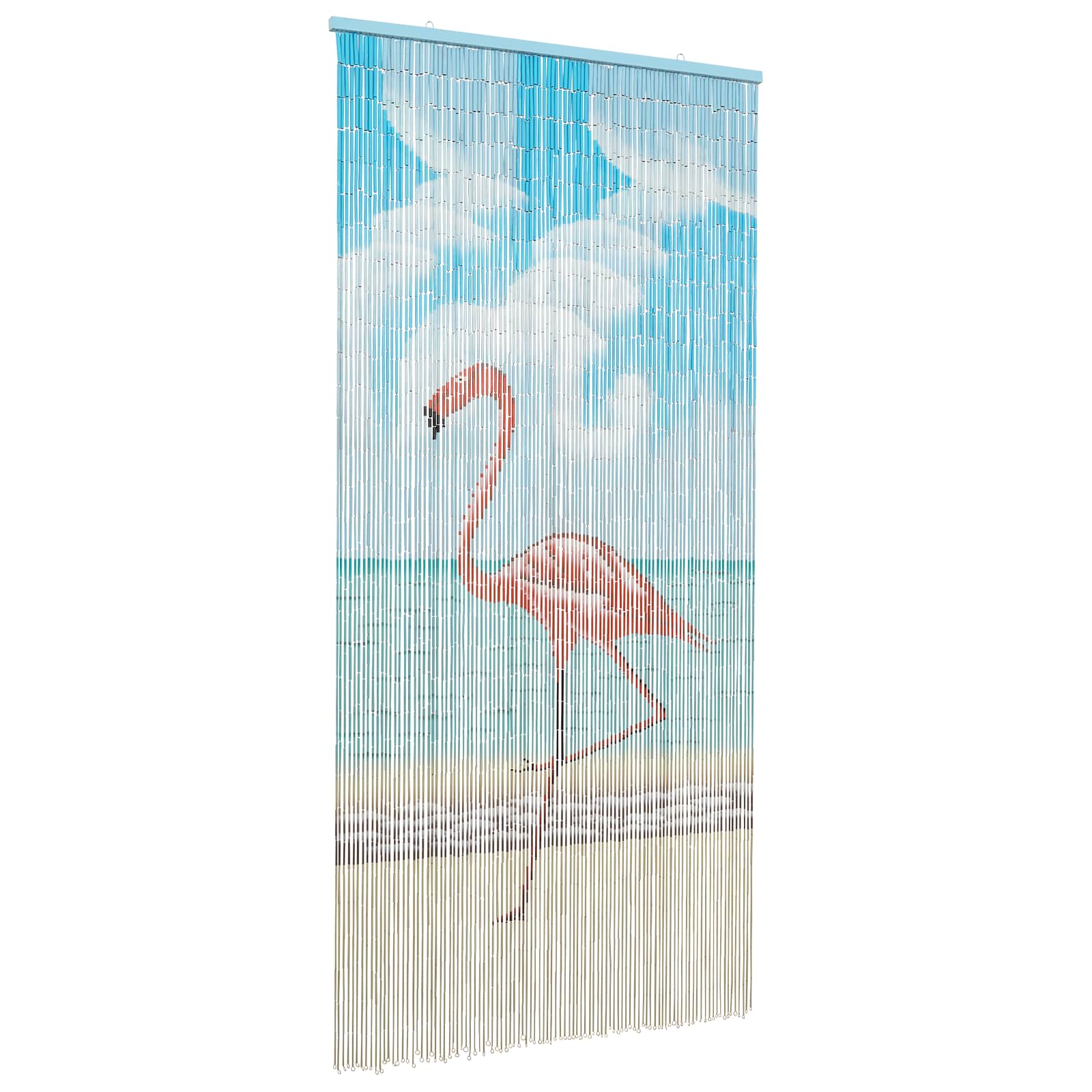 vidaXL Firanka na drzwi przeciw owadom wielokolorowy 200 x 100 cm