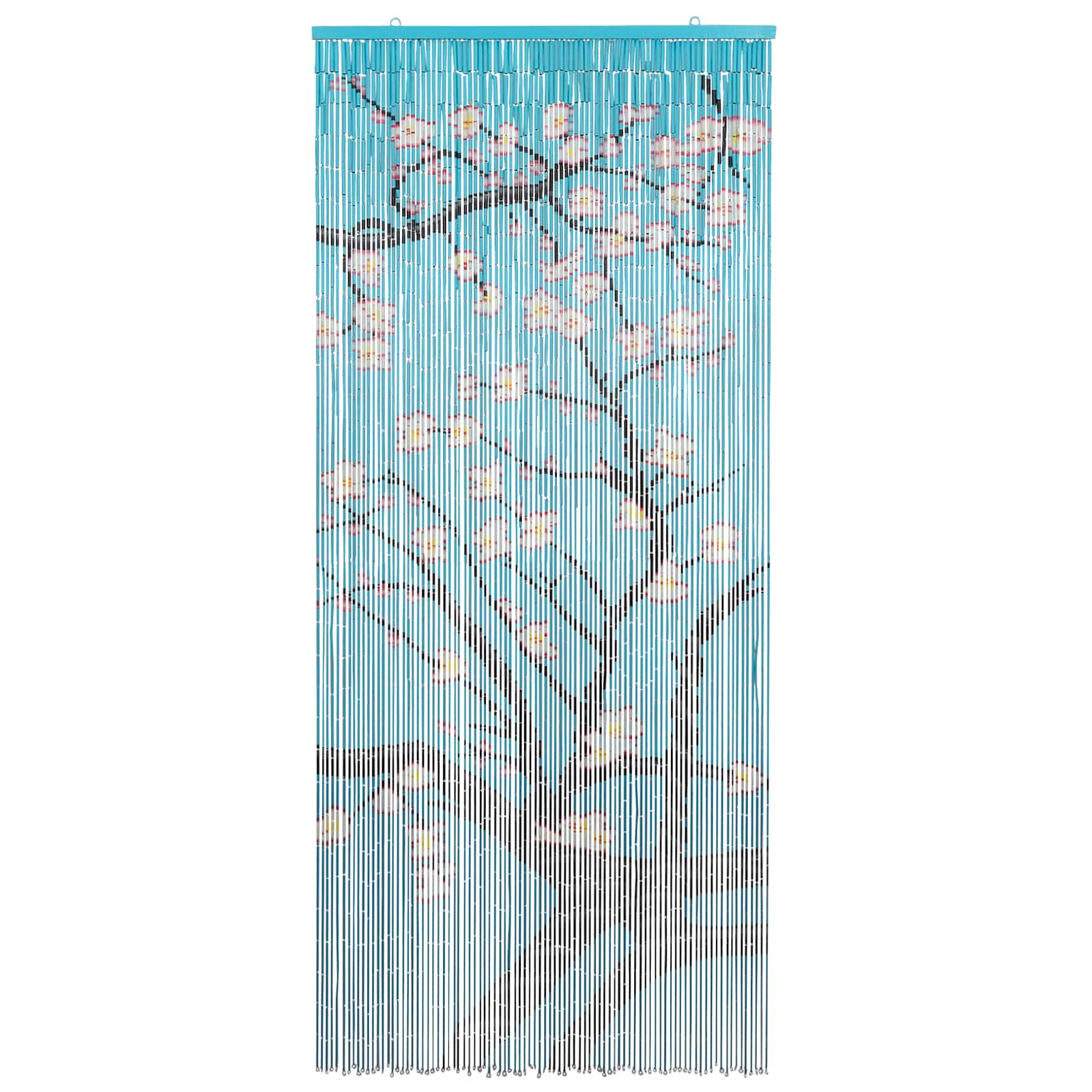 vidaXL Firanka na drzwi przeciw owadom wielokolorowy 200 x 90 cm