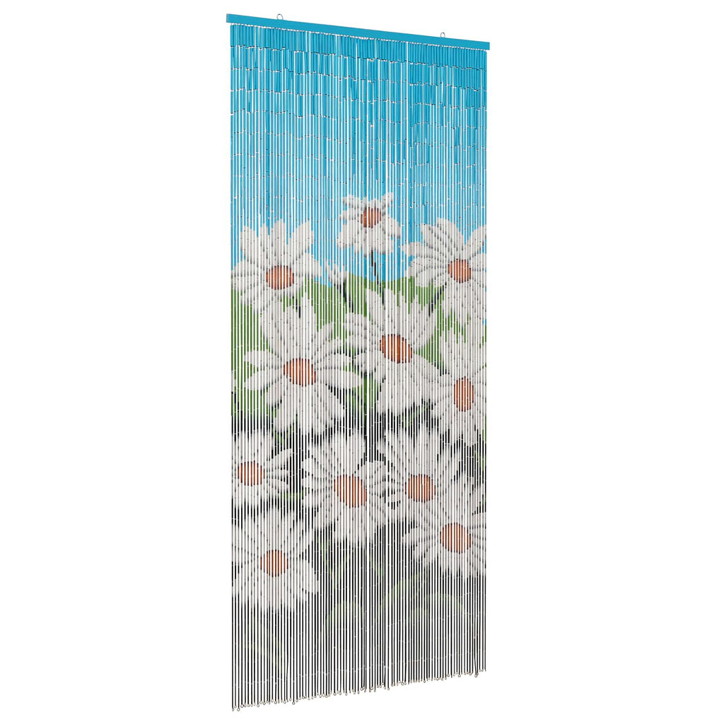 vidaXL Firanka na drzwi przeciw owadom wielokolorowy 200 x 90 cm