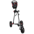 vidaXL Wózek golfowy Czarny 110 x 60 x 132 cm Żelazo