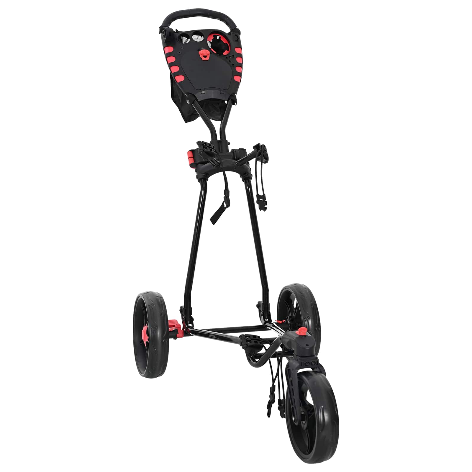 vidaXL Wózek golfowy Czarny 110 x 60 x 132 cm Żelazo