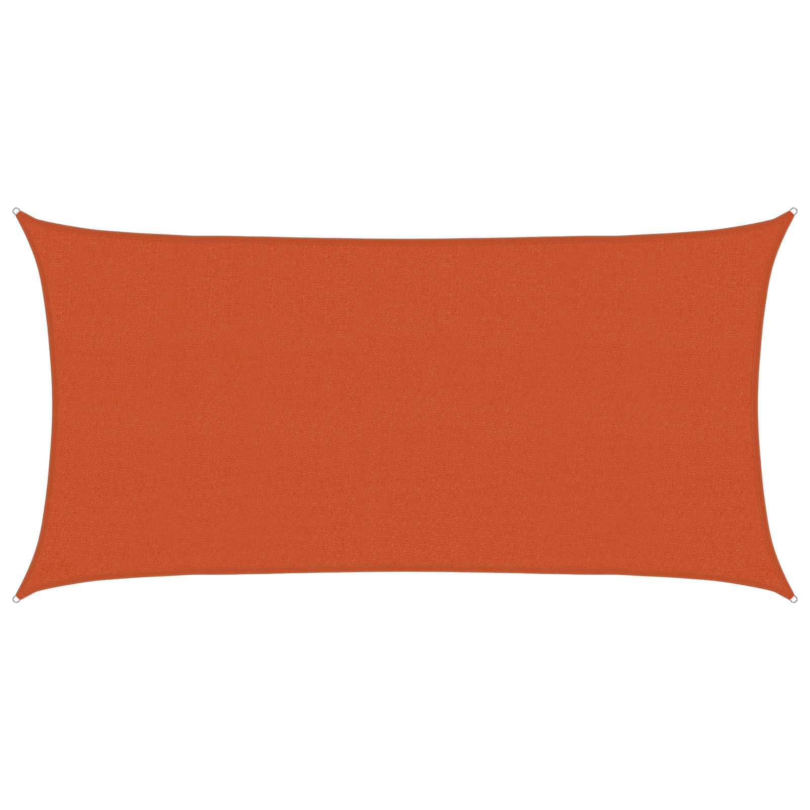 vidaXL Żagiel przeciwsłoneczny pomarańczowy 2,5 x 6 m HDPE