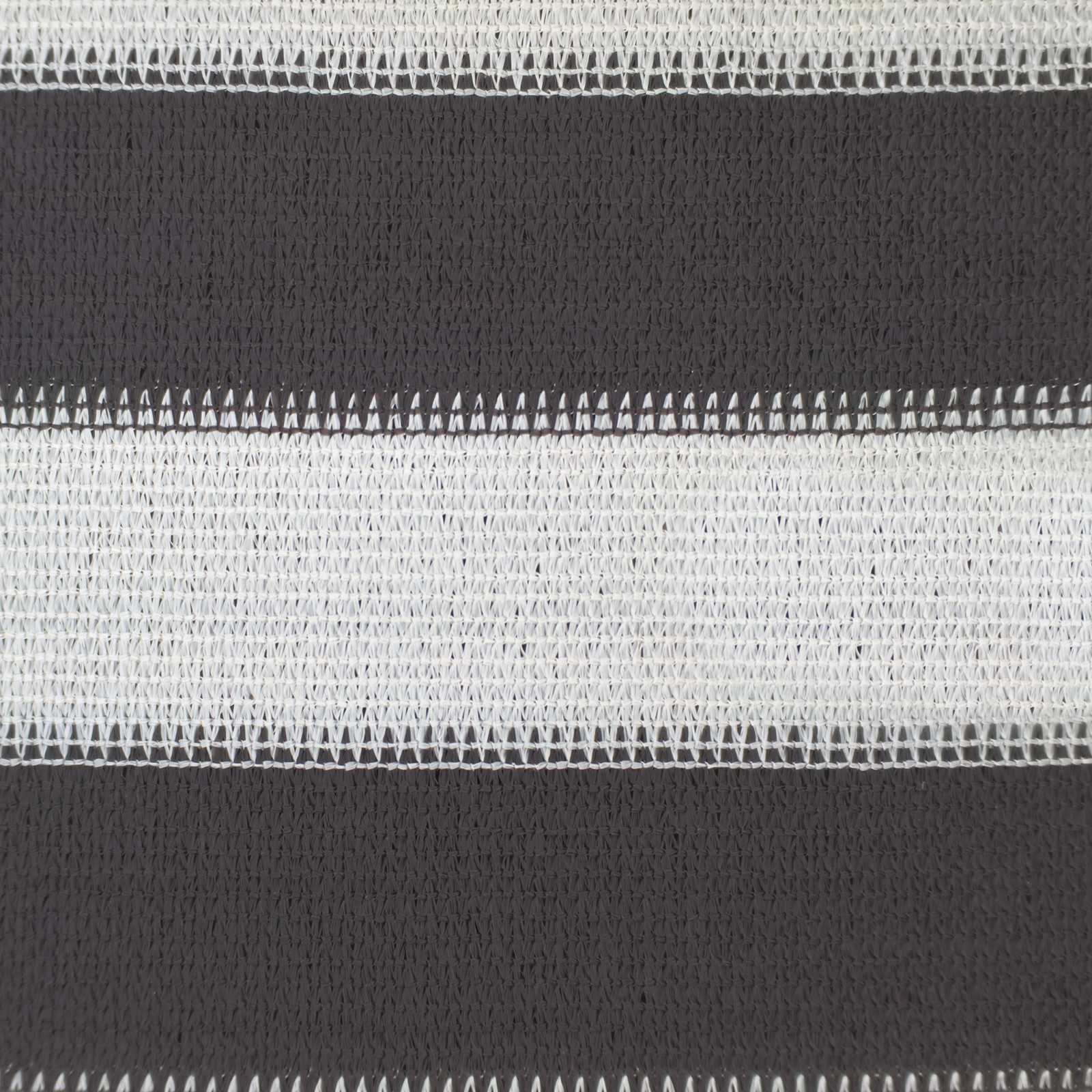 vidaXL Żagiel przeciwsłoneczny Antracytowy i biały 2 x 4 m HDPE