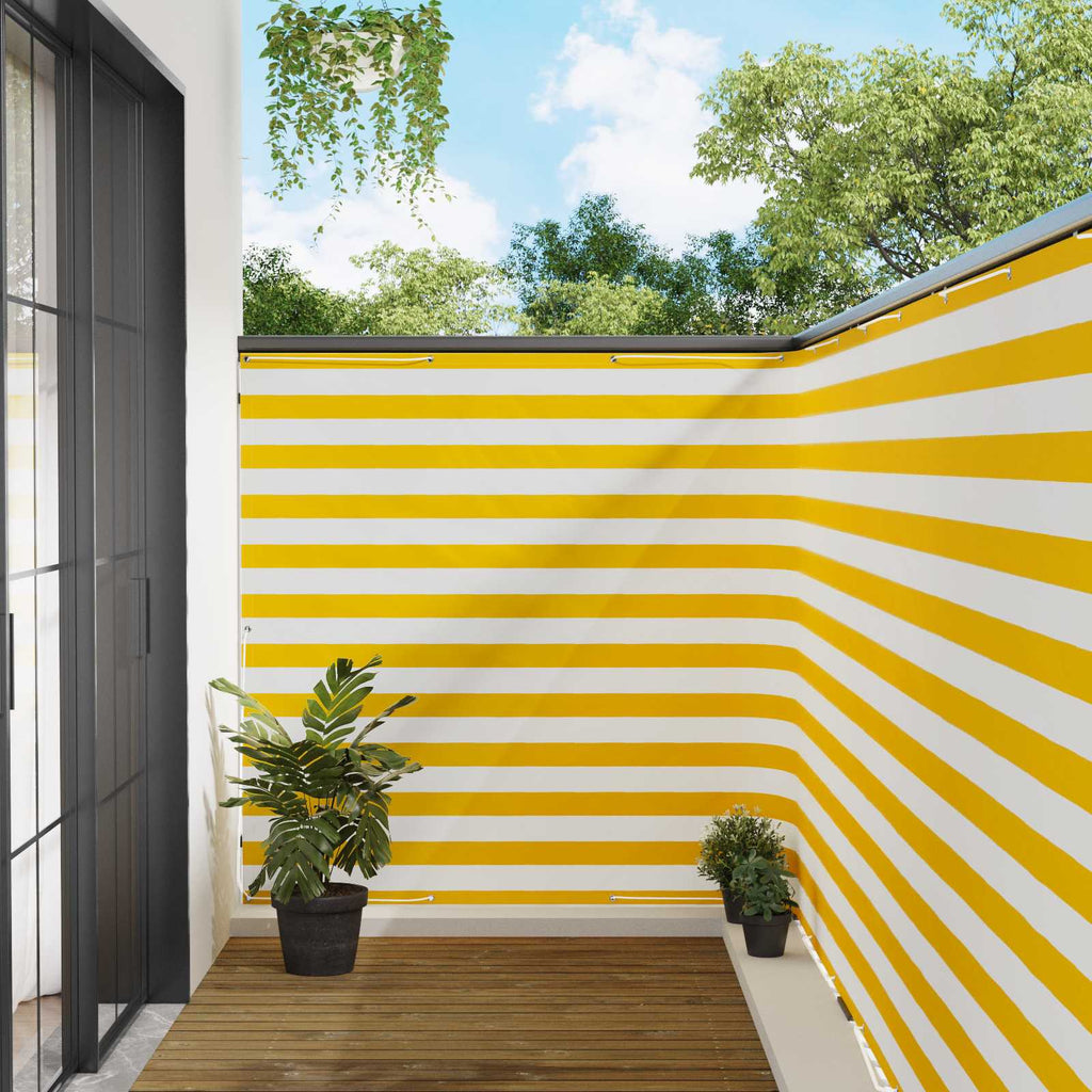 vidaXL Ekran Prywatności Balkonowej 150 x 200 cm Tkanina z powłoką PU