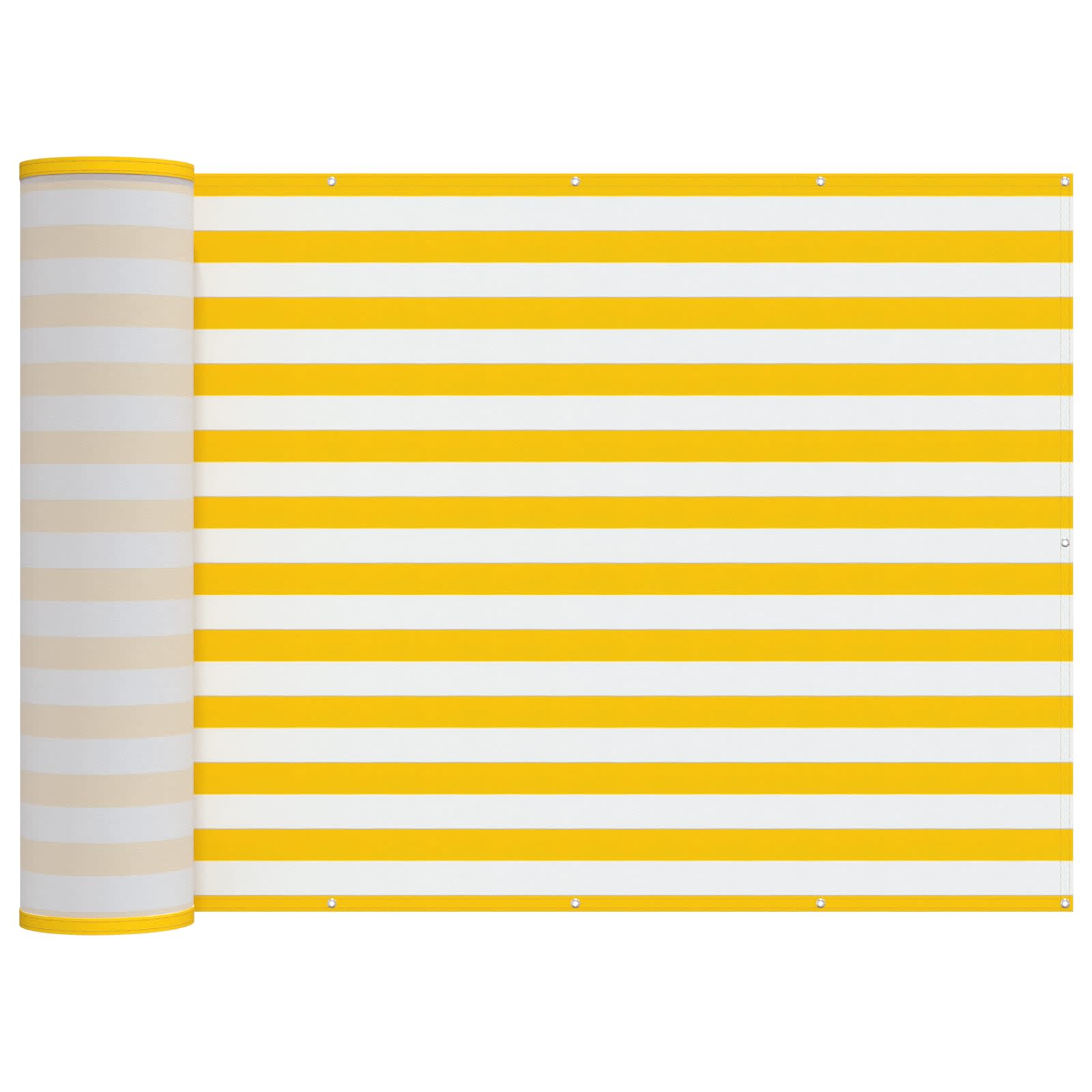 vidaXL Ekran Prywatności Balkonowej 150 x 400 cm Tkanina z powłoką PU