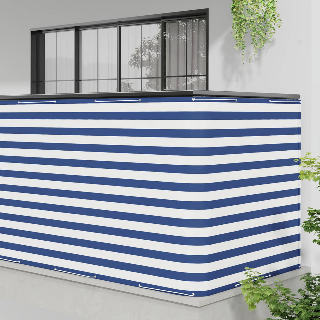 vidaXL Ekran Prywatności Balkonowej 150 x 500 cm Tkanina z powłoką PU