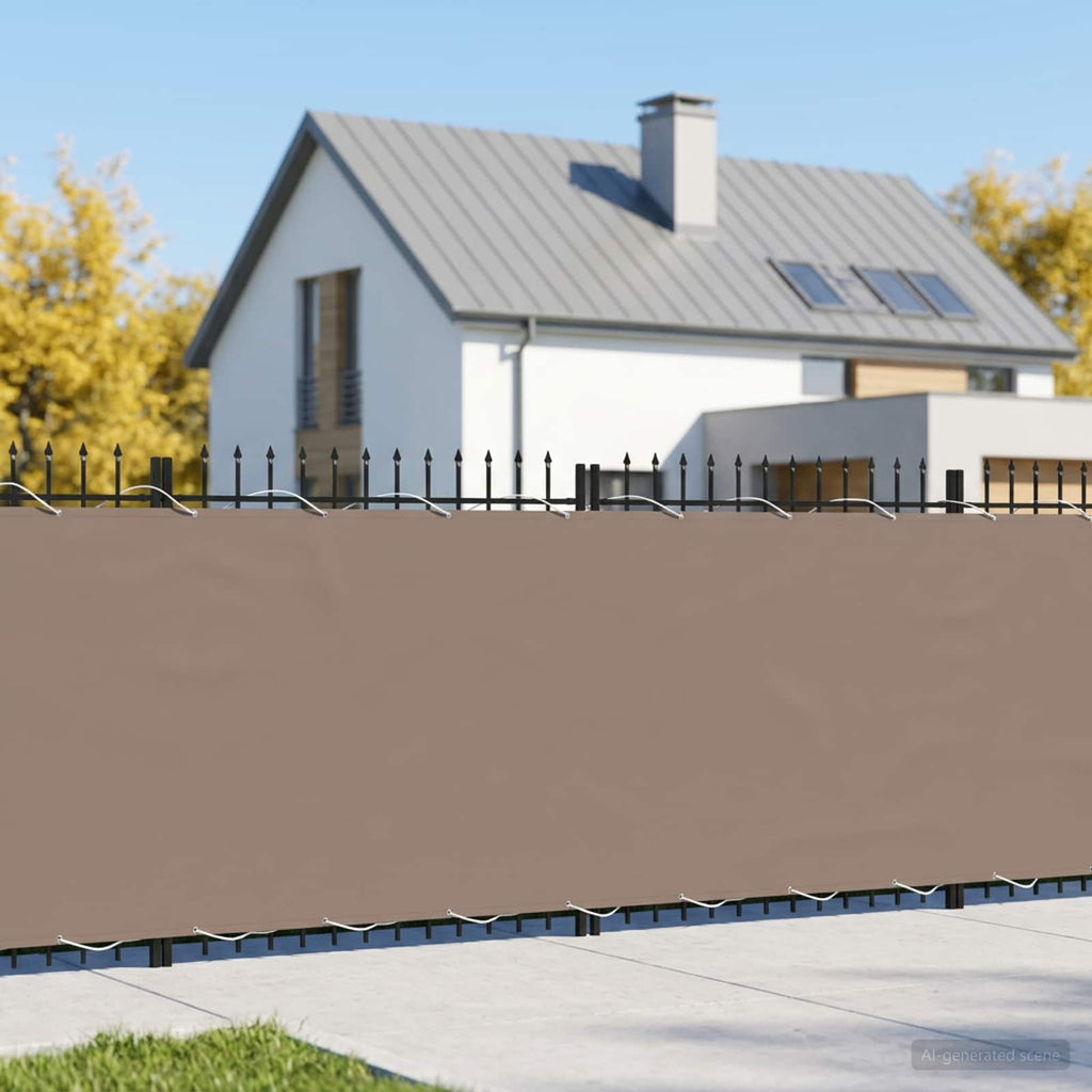 vidaXL Ekran Prywatności Balkonowej 200 x 400 cm Tkanina z powłoką PU
