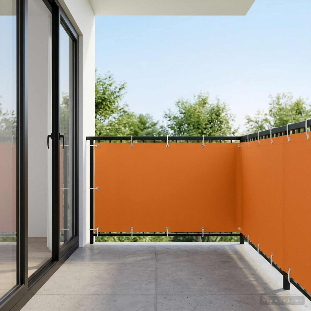 vidaXL Ekran Prywatności Balkonowej 150 x 200 cm Tkanina z powłoką PU