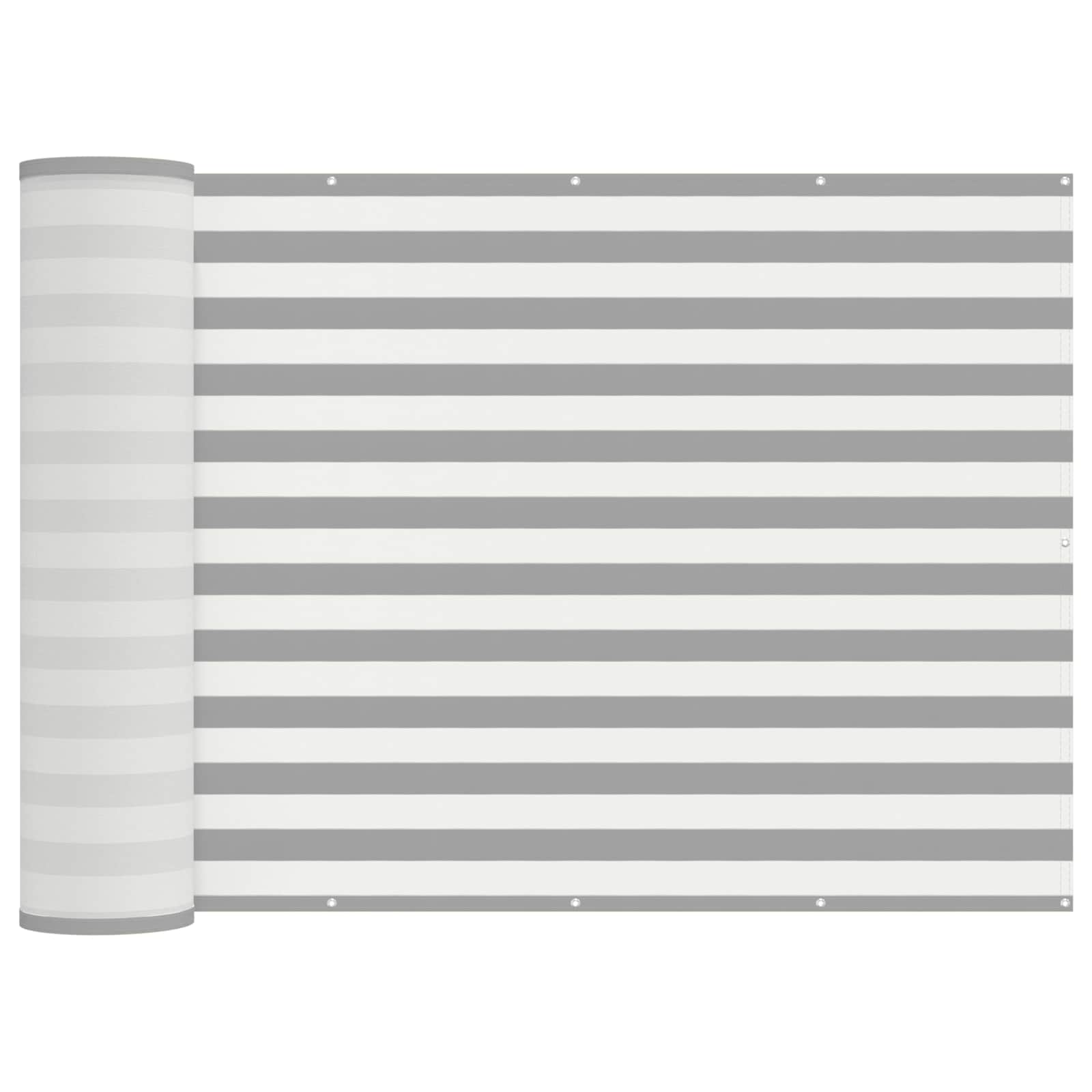 vidaXL Ekran Prywatności Balkonowej 150 x 600 cm Tkanina z powłoką PU