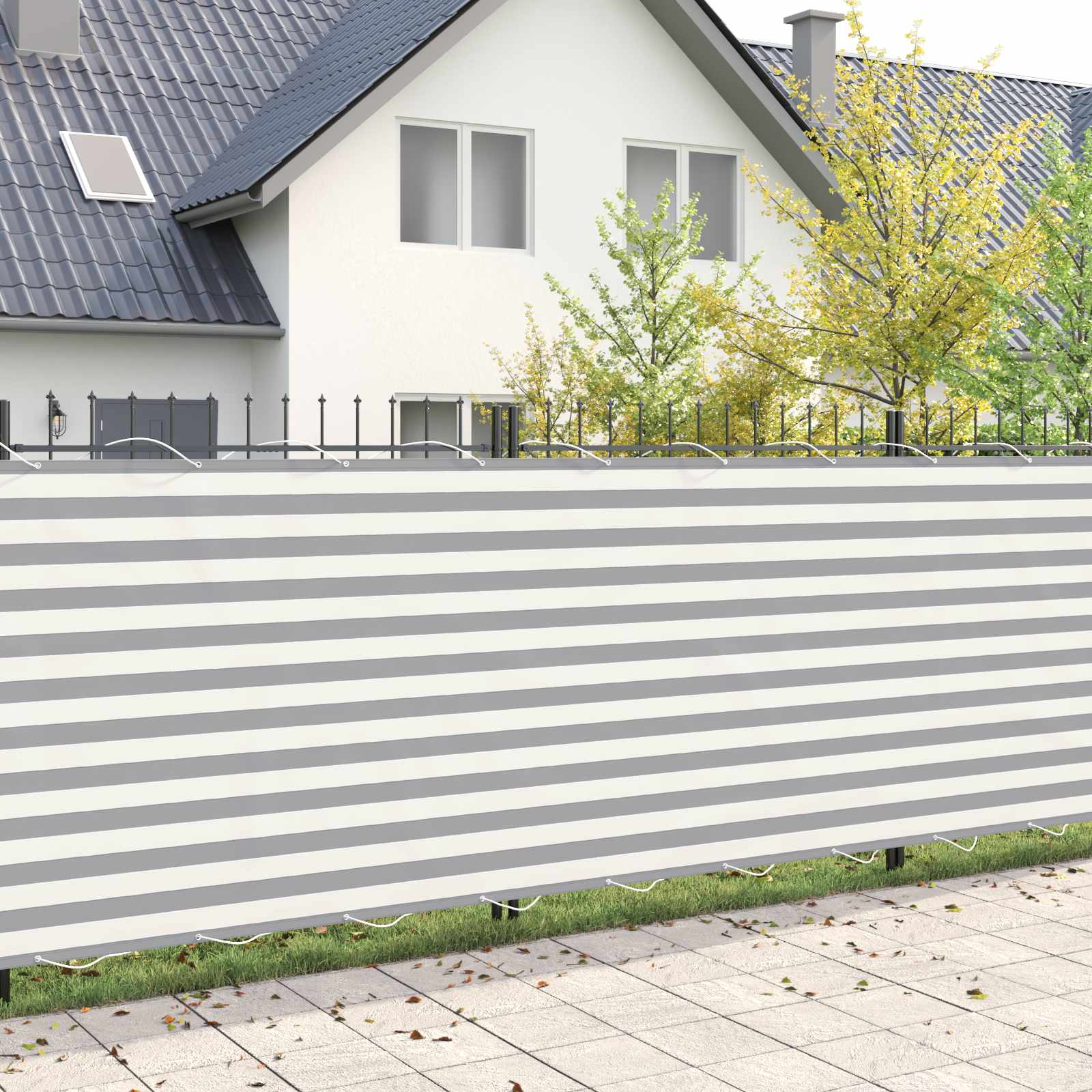 vidaXL Ekran Prywatności Balkonowej 150 x 1000 cm Tkanina z powłoką PU
