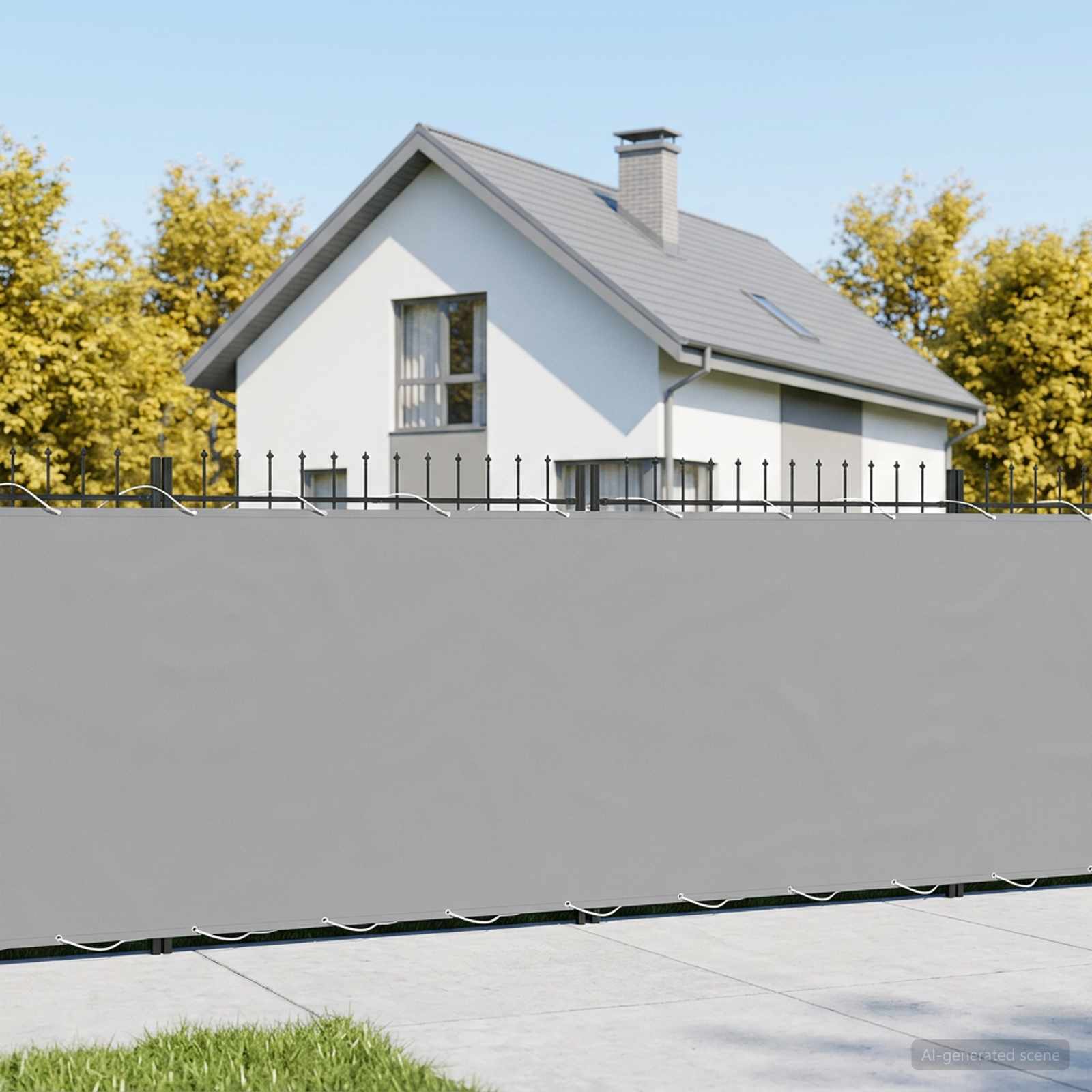 vidaXL Ekran Prywatności Balkonowej 1,2 x 15 m Tkanina z powłoką PU