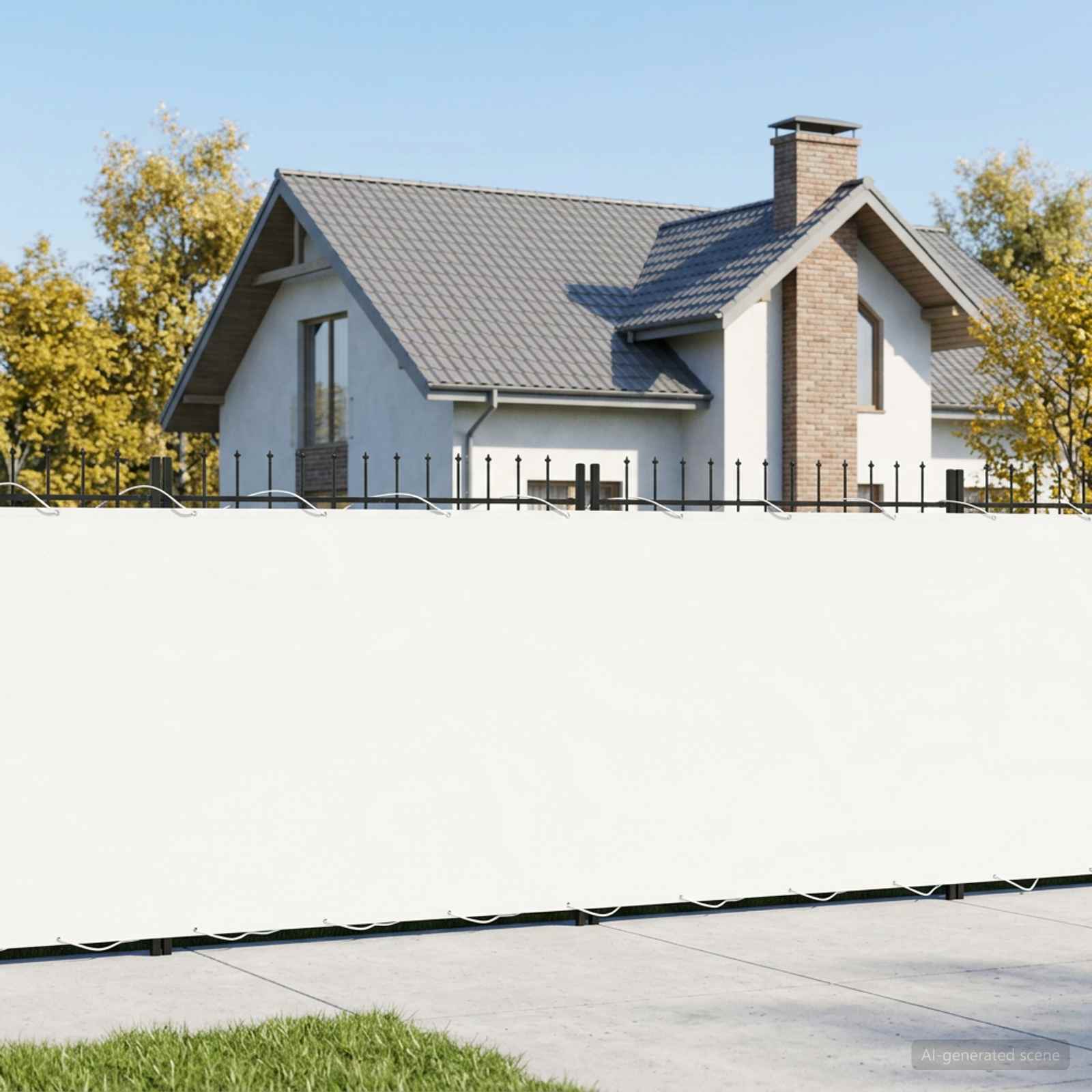 vidaXL Ekran Prywatności Balkonowej 1,2 x 25 m Tkanina z powłoką PU