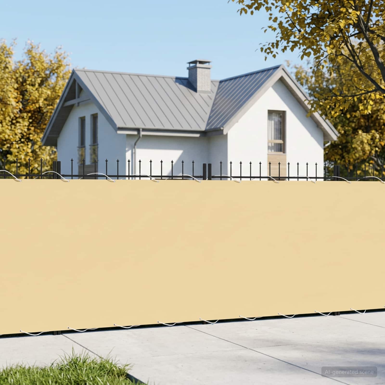 vidaXL Ekran Prywatności Balkonowej 1,2 x 25 m Tkanina z powłoką PU