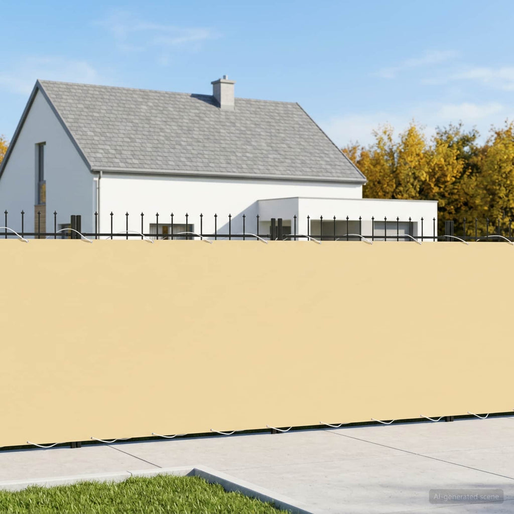 vidaXL Ekran Prywatności Balkonowej 1,5 x 25 m Tkanina z powłoką PU
