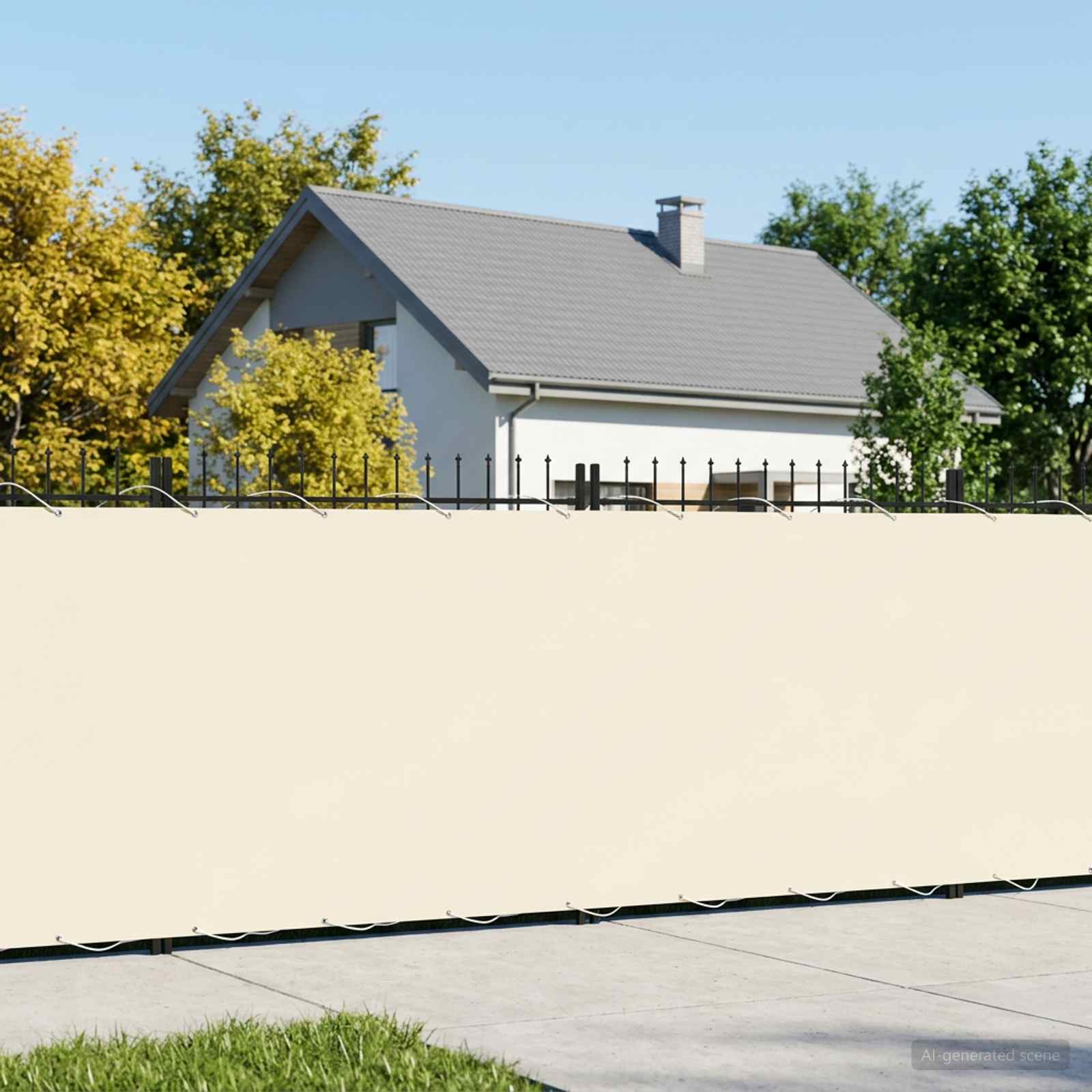 vidaXL Ekran Prywatności Balkonowej 1,8 x 15 m Tkanina z powłoką PU
