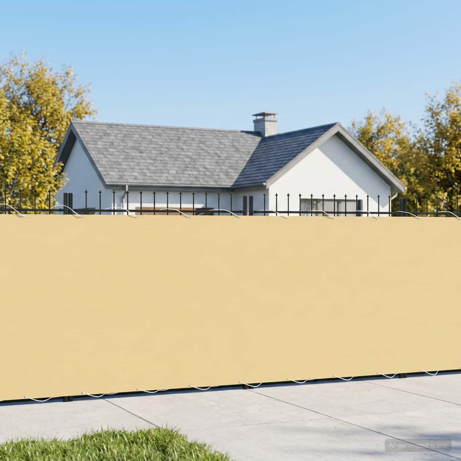 vidaXL Ekran Prywatności Balkonowej 1,8 x 25 m Tkanina z powłoką PU