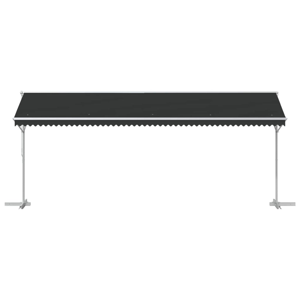 vidaXL Markiza wolnostojąca antracytowy 6 x 3 m Poliester