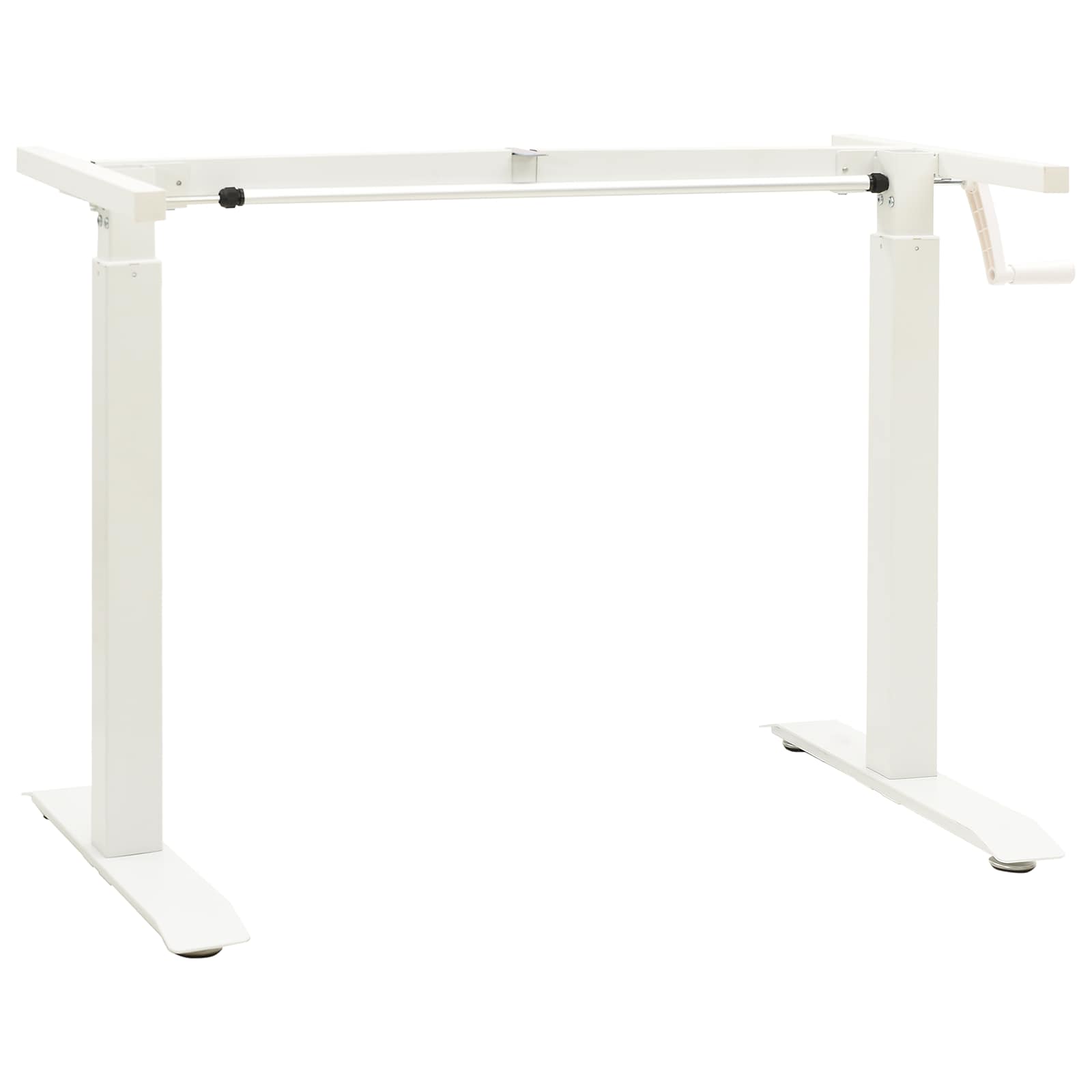 vidaXL Biurko z przechowywaniem Biały i naturalny 140 x 60 cm Dąb lite
