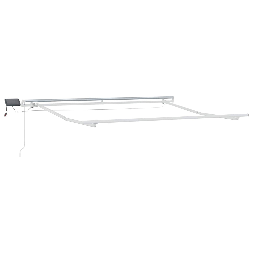 vidaXL Markiza wysuwana piaskowy 300 x 250 cm Tkanina i aluminium