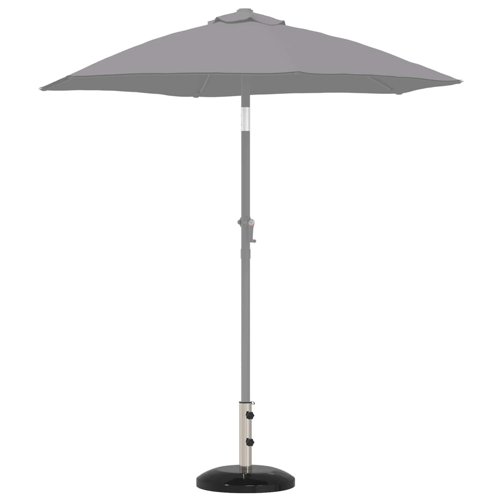 vidaXL Podstawa parasola na słup 40-50 mm 26.75 kg Czarny