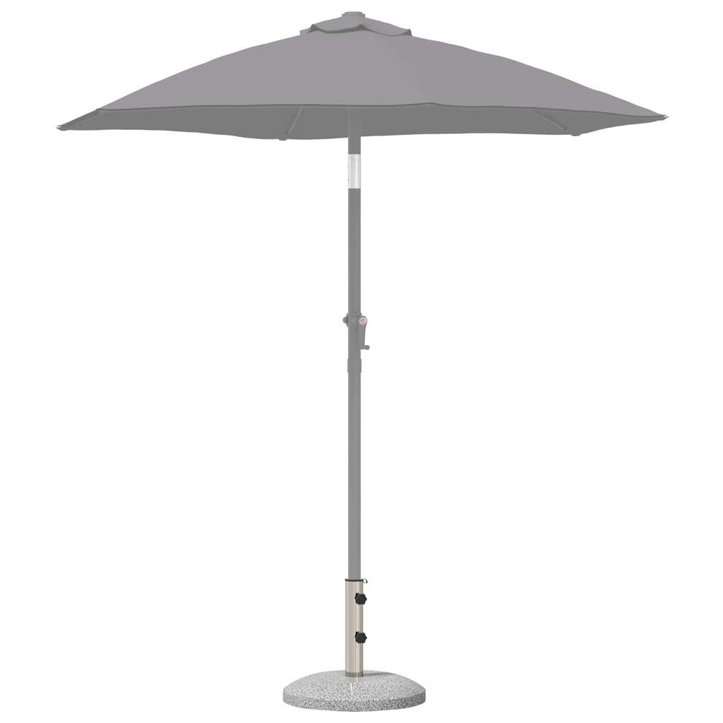 vidaXL Podstawa parasola na słup 40-50 mm 26.45 kg Szary
