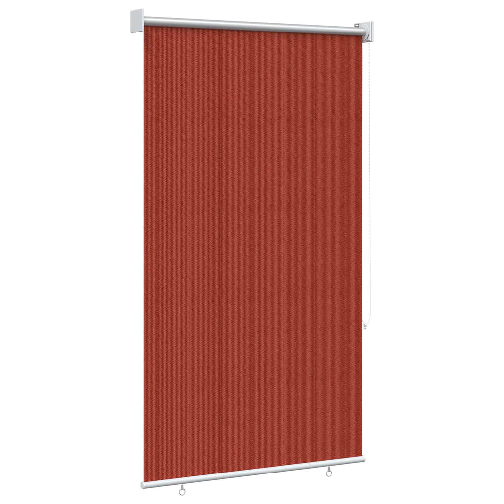 vidaXL Roleta zewnętrzna 90% blokada UV Terakota 60 x 140 cm HDPE