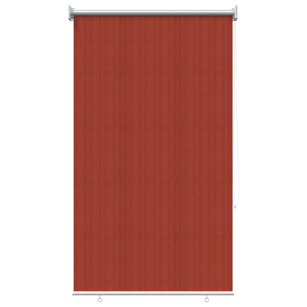 vidaXL Roleta zewnętrzna 90% blokada UV Terakota 60 x 140 cm HDPE
