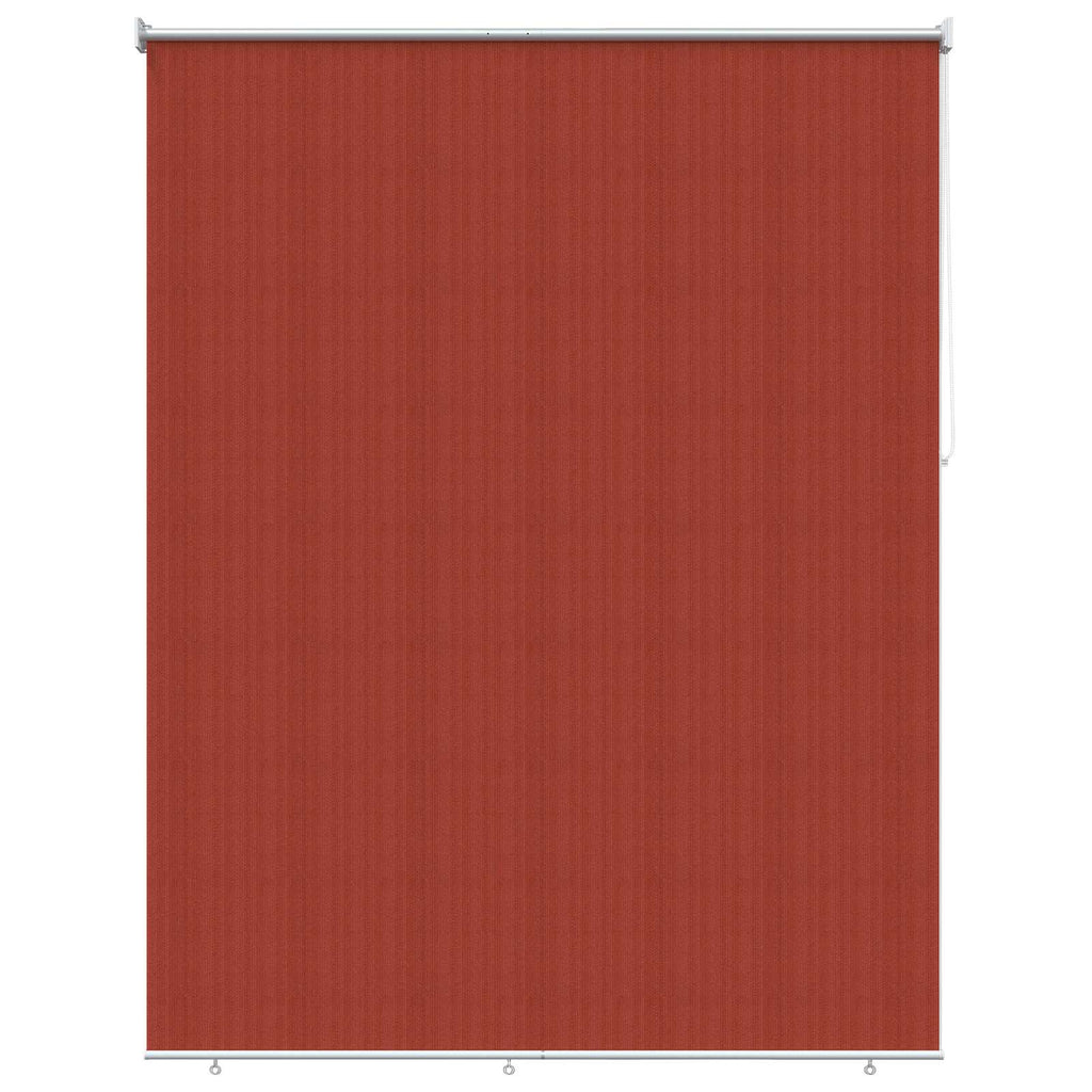 vidaXL Roleta zewnętrzna 90% blokada UV Terakota 180 x 230 cm HDPE
