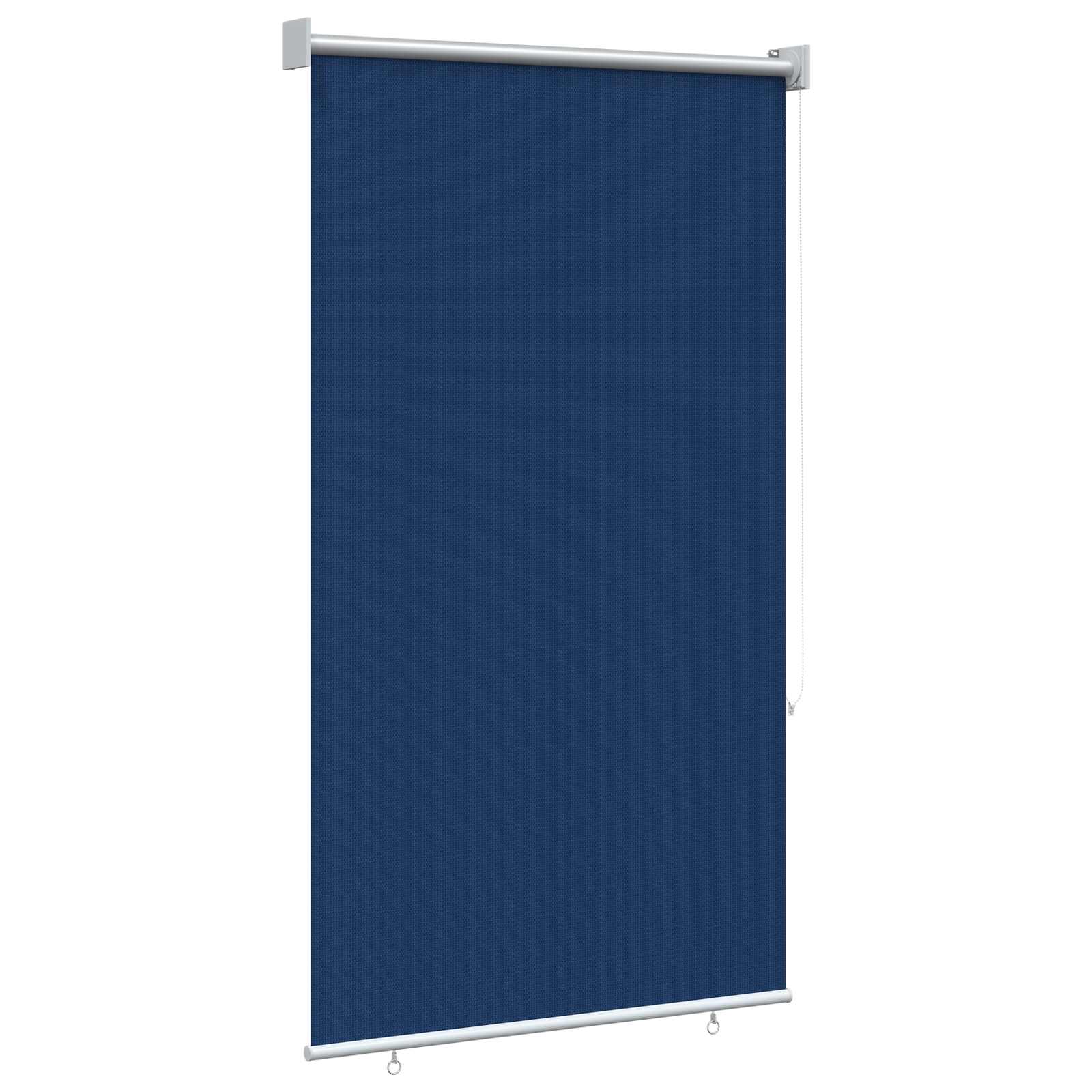 vidaXL Roleta zewnętrzna 90% blokada UV niebieski 80 x 140 cm HDPE