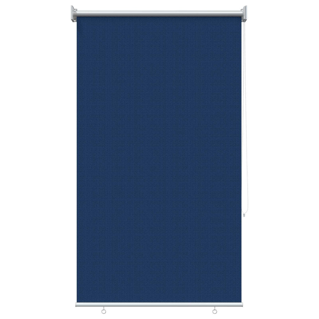 vidaXL Roleta zewnętrzna 90% blokada UV niebieski 80 x 140 cm HDPE