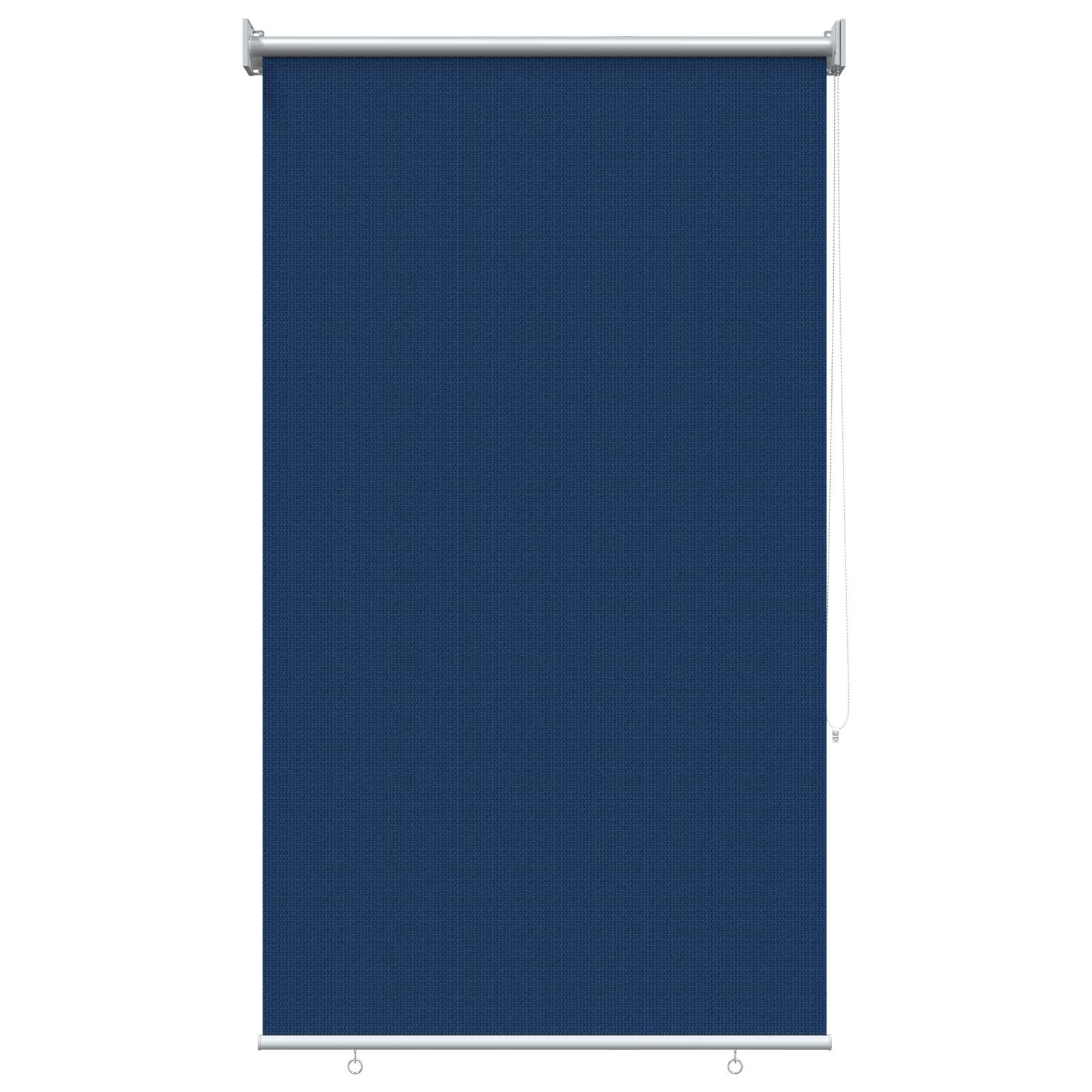 vidaXL Roleta zewnętrzna 90% blokada UV niebieski 80 x 140 cm HDPE