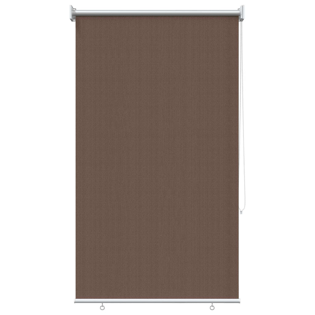 vidaXL Roleta zewnętrzna 90% blokada UV Ciemnoszary 80 x 230 cm HDPE