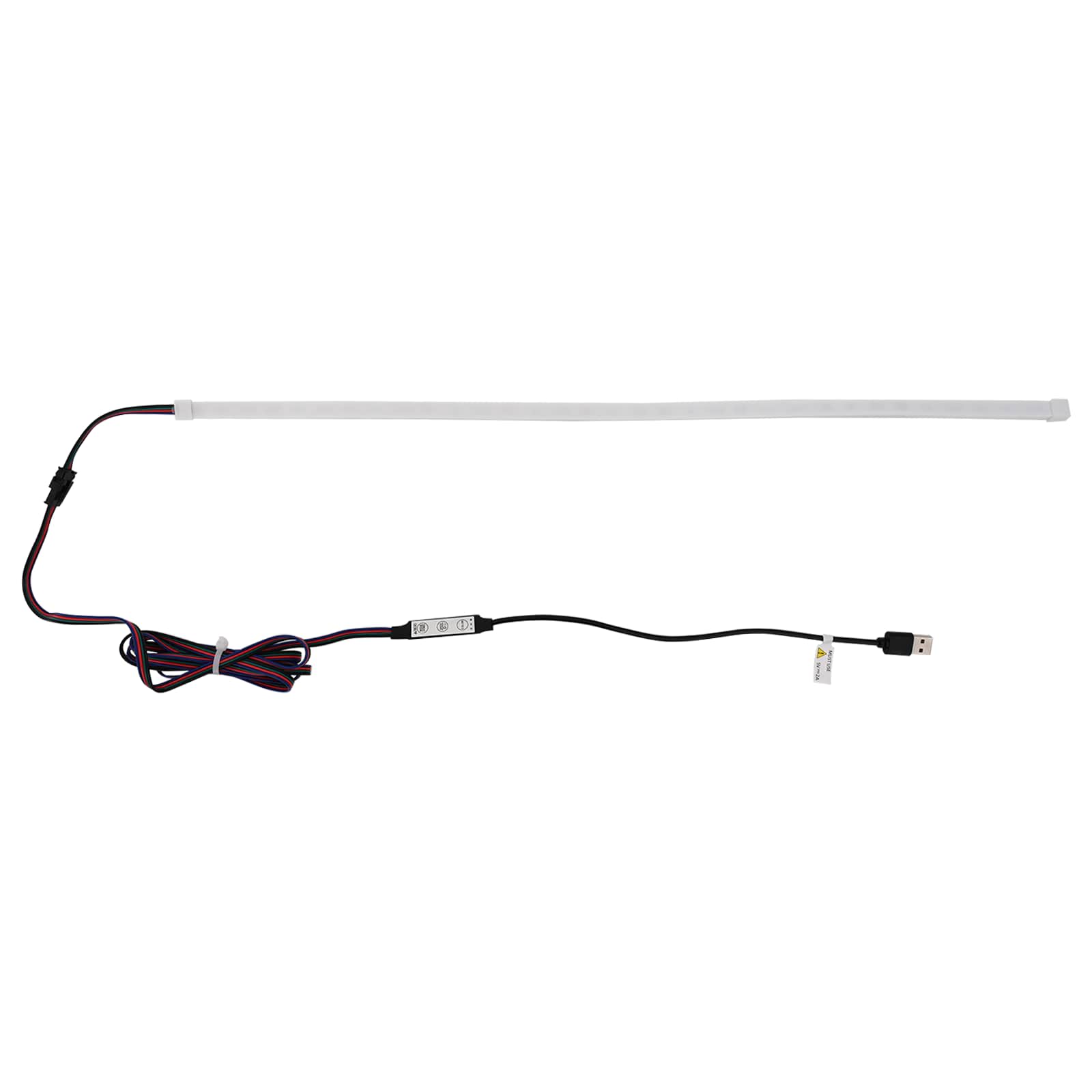 vidaXL Taśma LED 55 cm Wielokolorowe PVC