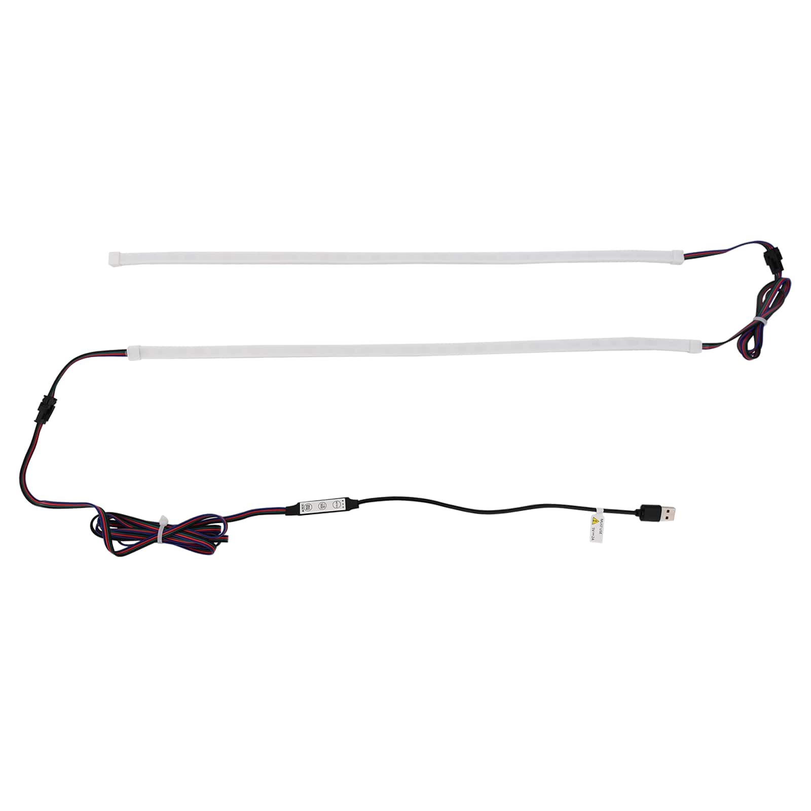 vidaXL Taśma LED 110 cm Wielokolorowe PVC