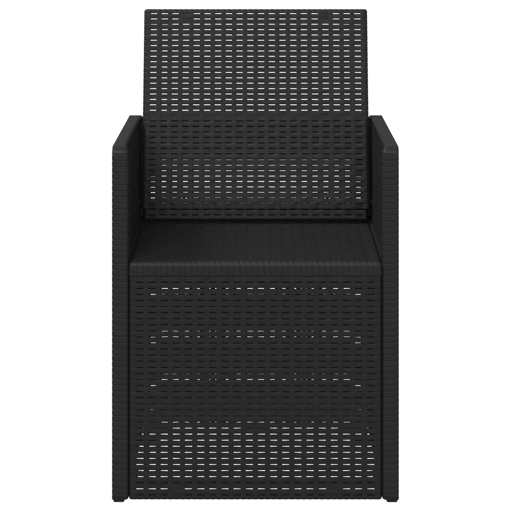 vidaXL Krzesła do ogrodu 2 pcs Antracyt 53 x 47 x 88,5 cm PP
