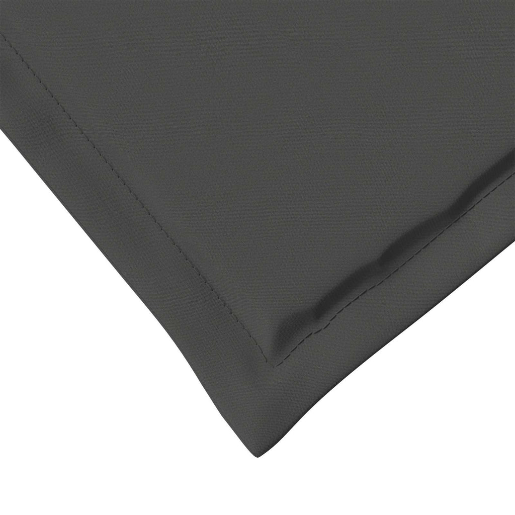 vidaXL Poduszki na siedziska 2 pcs antracytowy 47 x 36 x 2 cm