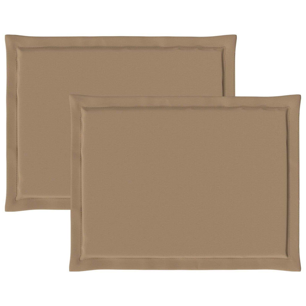vidaXL Poduszki na siedziska 2 pcs Ciemnoszary 47 x 36 x 2 cm