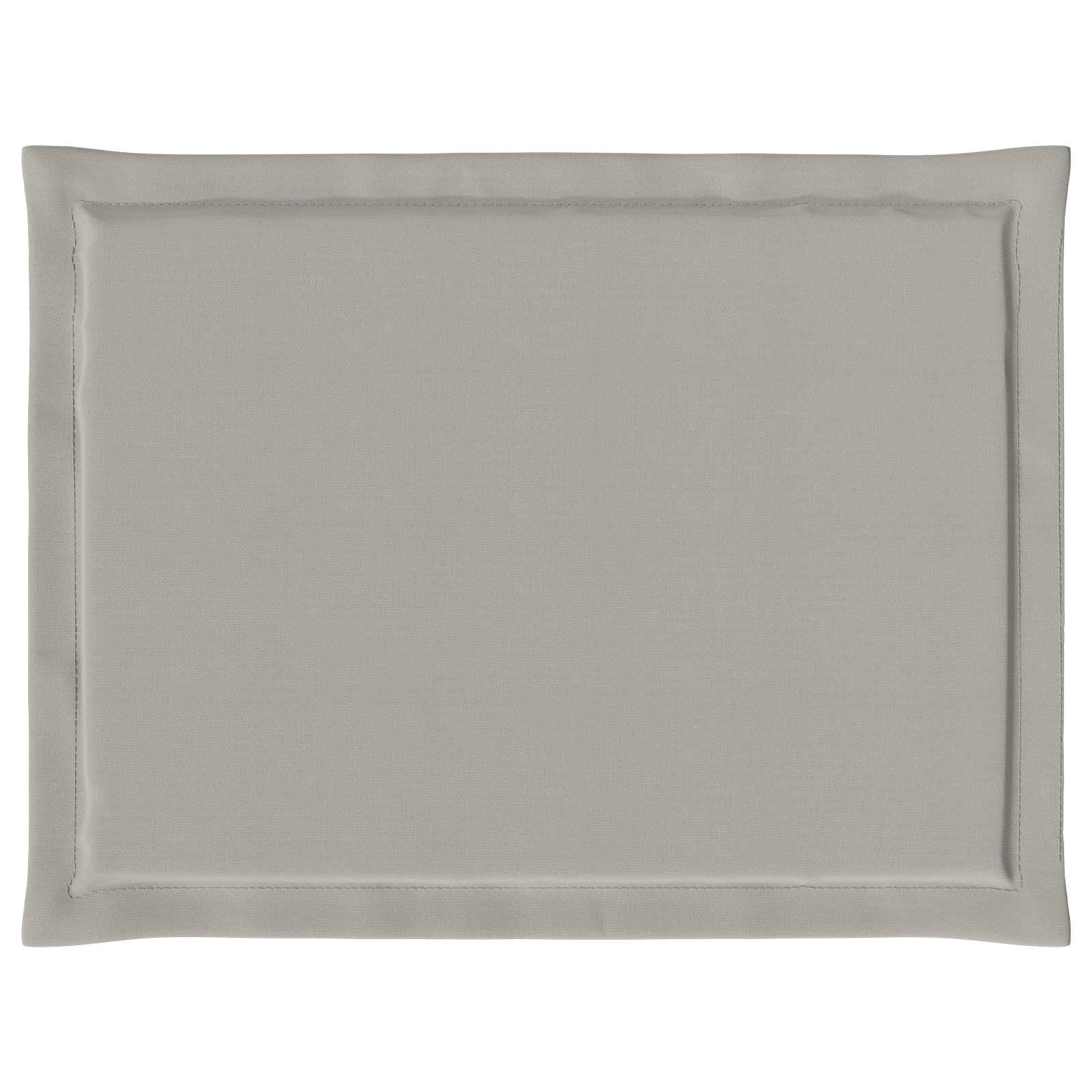 vidaXL Poduszki na siedziska 2 pcs jasnoszary 47 x 36 x 2 cm Poliester