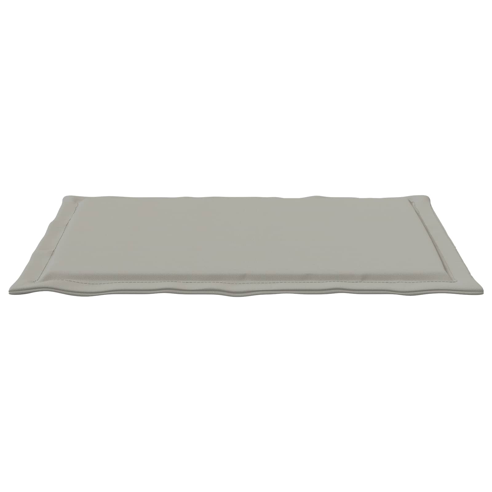 vidaXL Poduszki na siedziska 2 pcs jasnoszary 47 x 36 x 2 cm Poliester