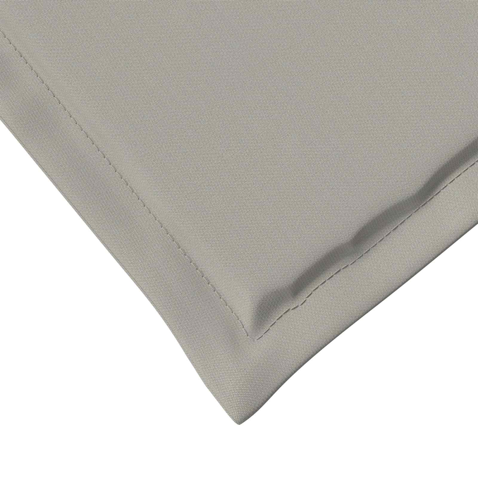 vidaXL Poduszki na siedziska 4 pcs jasnoszary 47 x 36 x 2 cm Poliester