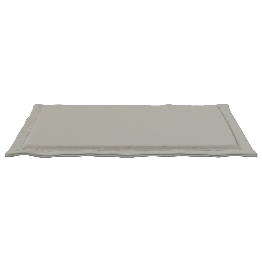 vidaXL Poduszki na siedziska 4 pcs jasnoszary 47 x 36 x 2 cm Poliester