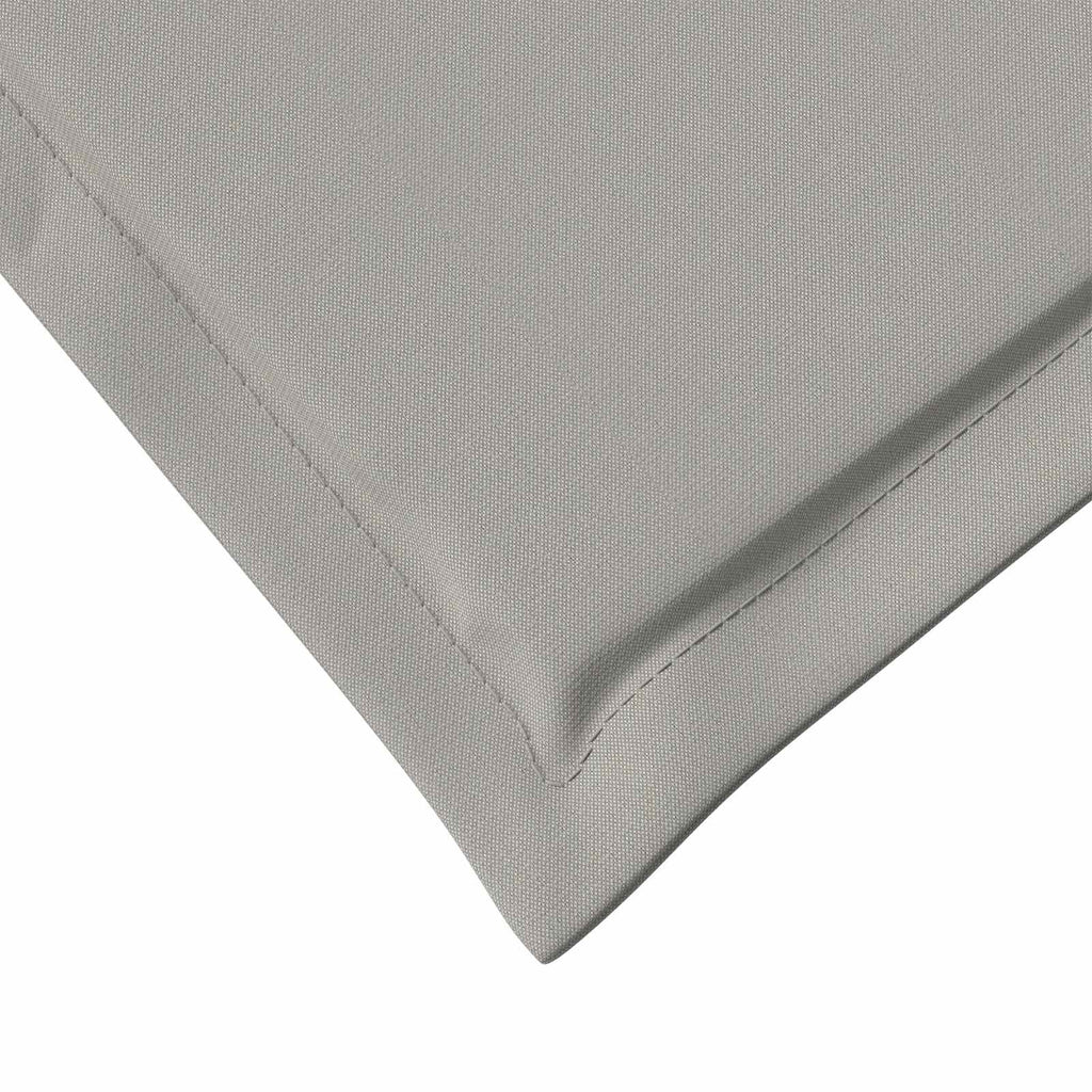 vidaXL Poduszki na Siedzisko i Oparcie 2 pcs jasnoszary 47 x 45 x 2 cm