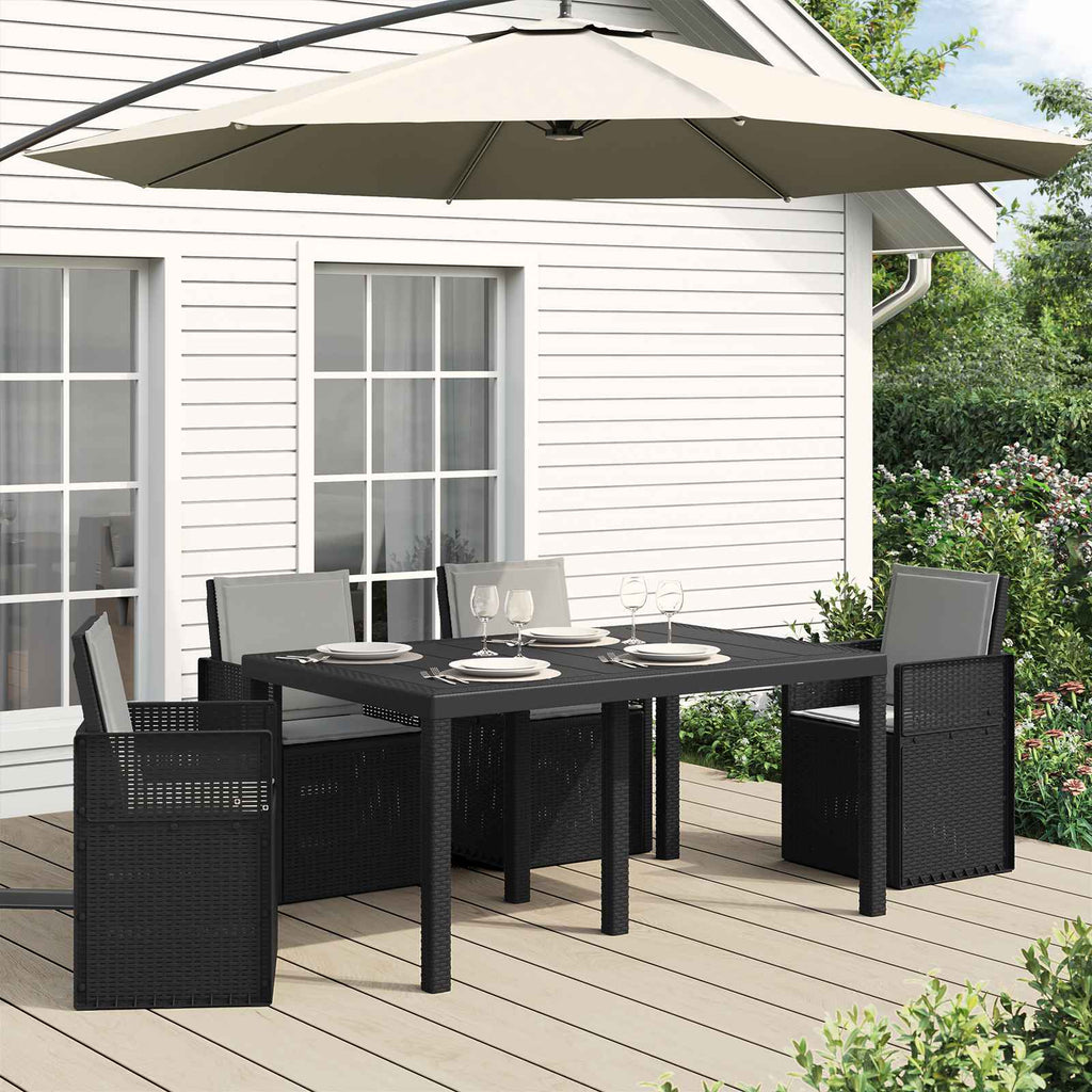 vidaXL Poduszki na Siedzisko i Oparcie 4 pcs jasnoszary 47 x 45 x 2 cm