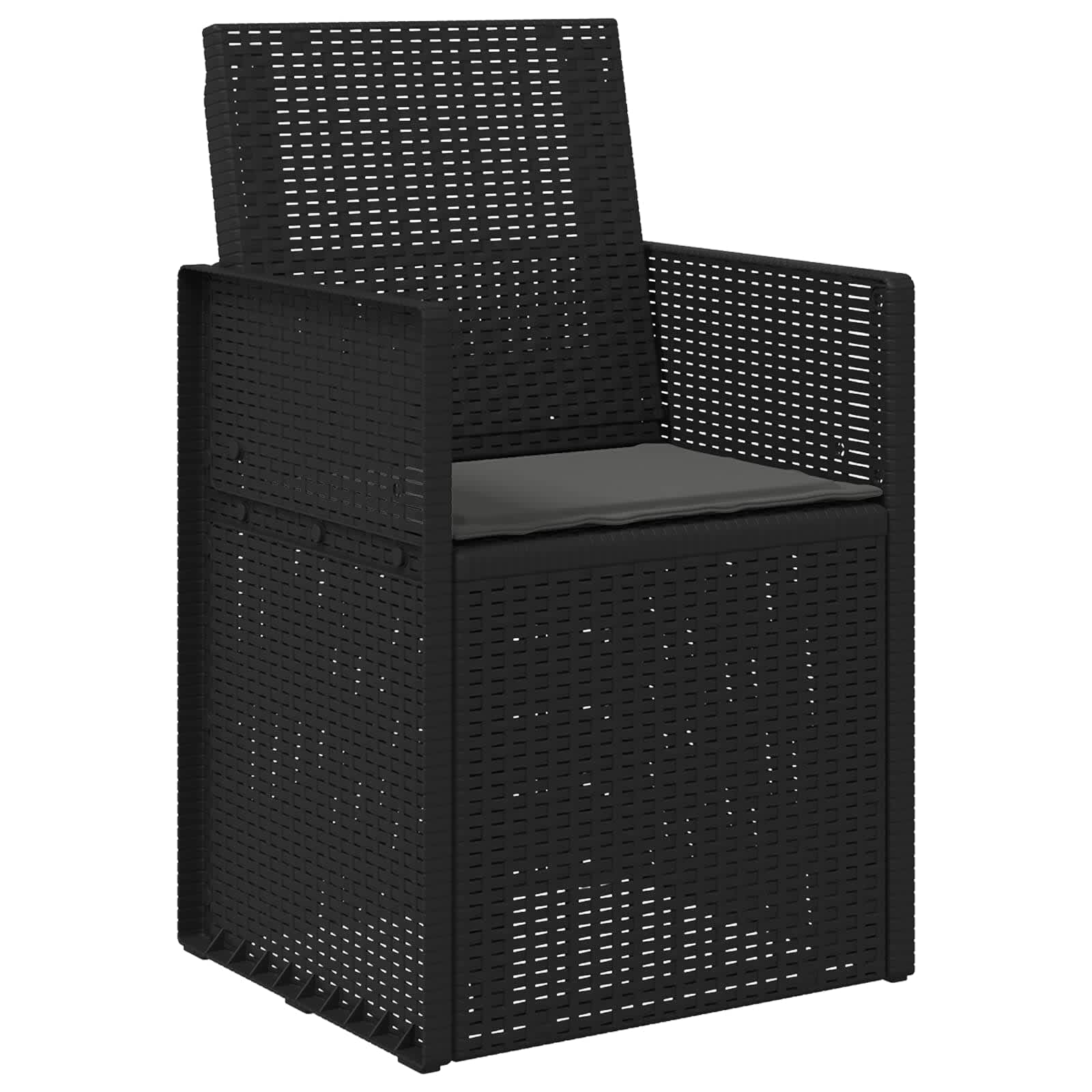 vidaXL Krzesła do ogrodu 2 pcs antracytowy PP