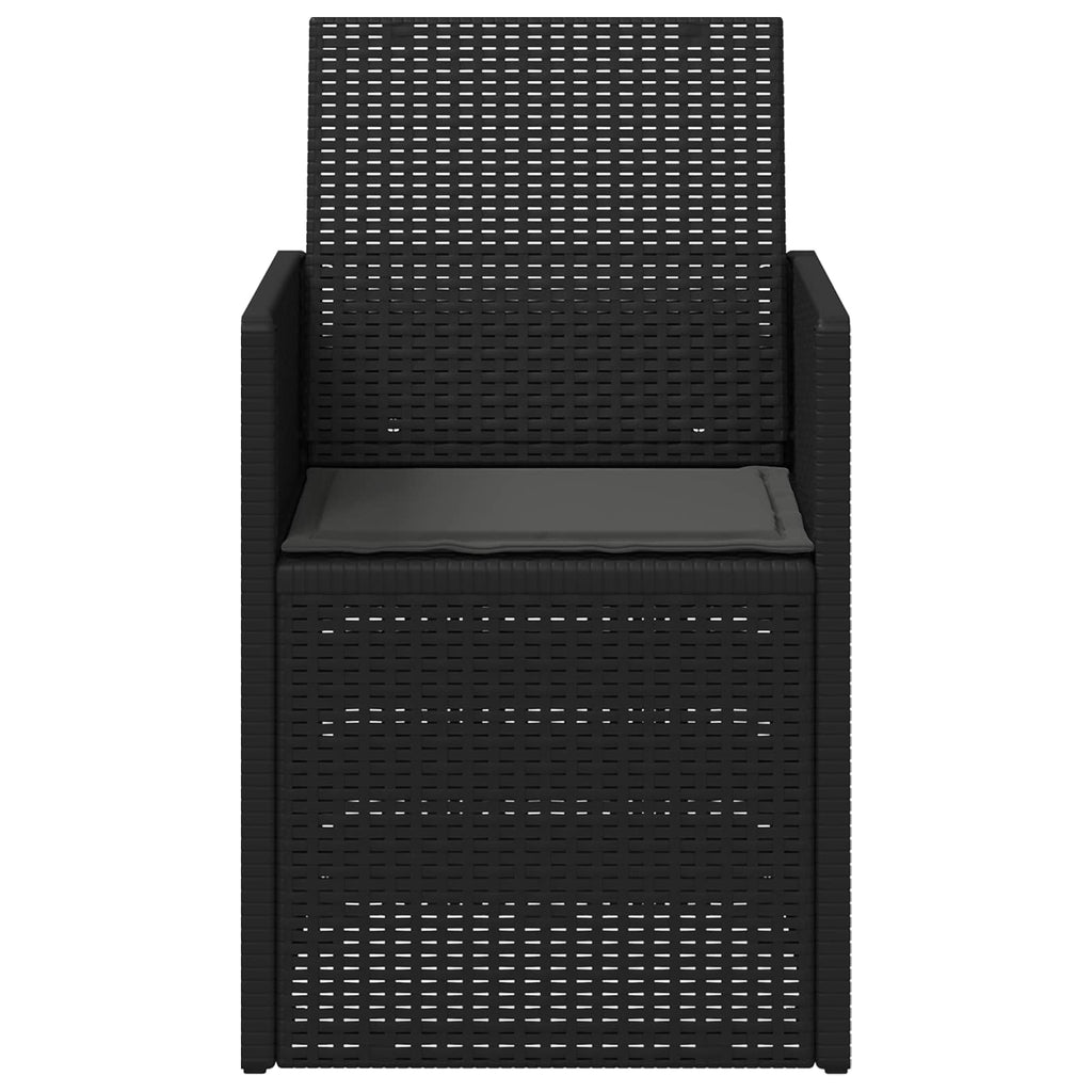 vidaXL Krzesła do ogrodu 2 pcs antracytowy PP