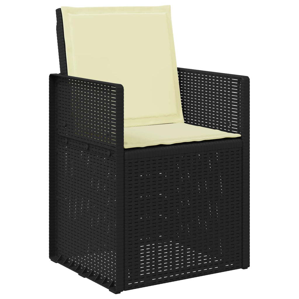 vidaXL Krzesła do ogrodu 2 pcs Antracyt i kremowy PP