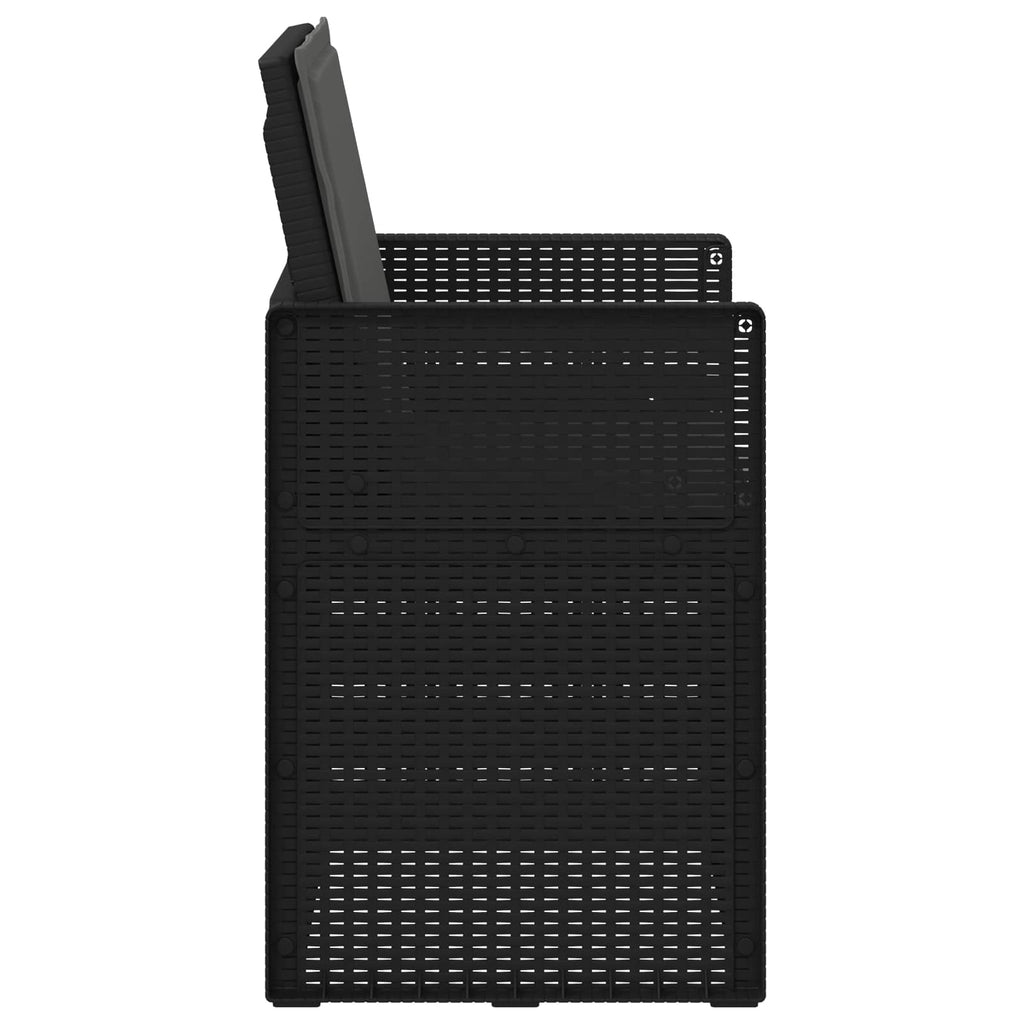 vidaXL Krzesła do ogrodu 2 pcs antracytowy PP