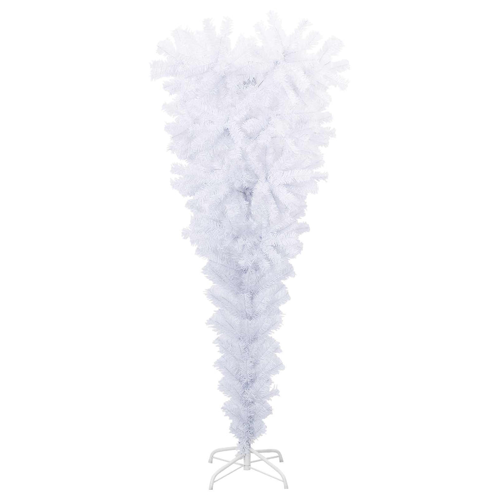 vidaXL Sztuczna choinka z 150 diodami LED Biały 120 cm PVC i Stal