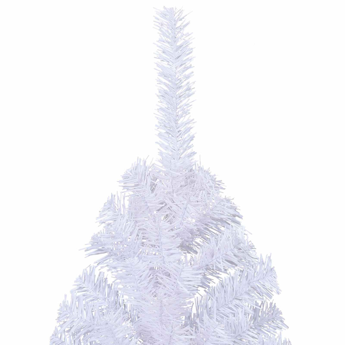 vidaXL Sztuczna choinka z 300 diodami LED Biały 180 cm PVC i stal
