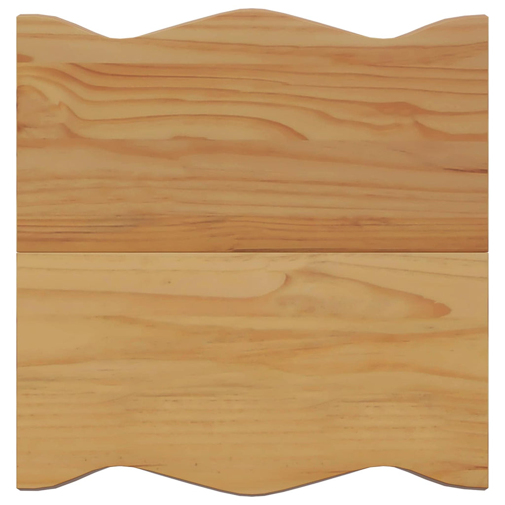 VidaXL Stolik boczny EKAI Biały 50 x 50 x 45,5 cm Lite drewno sosnowe